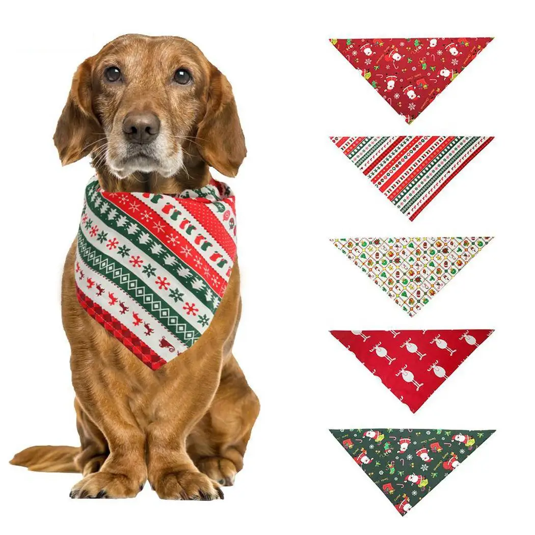 Собака Санта Клаус животные дышащие собаки рождественские нагрудники узор лося