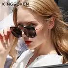 Женские солнцезащитные очки KINGSEVEN, черные солнцезащитные очки с градиентными поляризованными линзами в форме бабочки, лето 2019