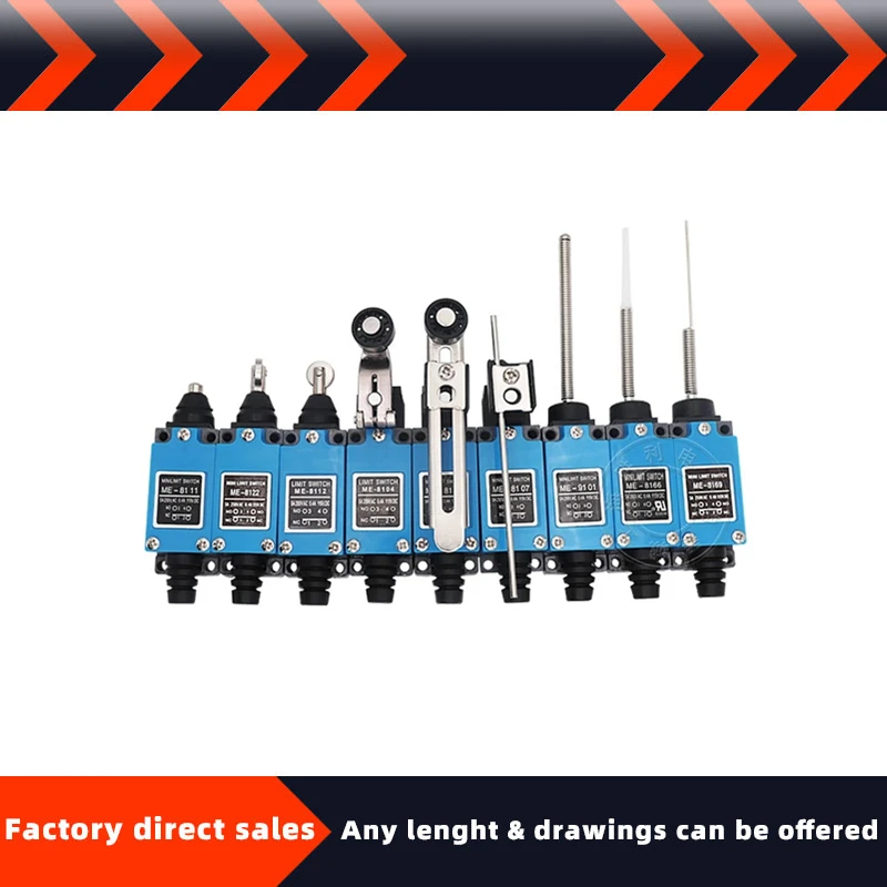 

Factory direct sales me-8108 travel switch 8104 CNC machine tool limit switch contact roller sensor mechanical small