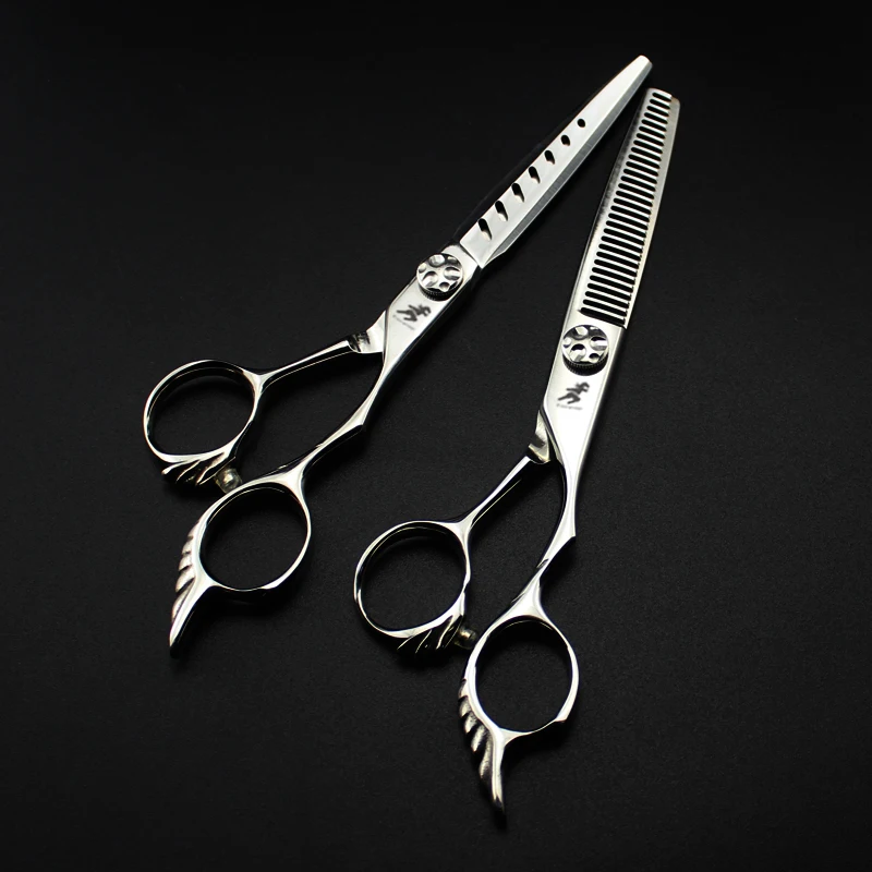 

6.0inch Hairdressing scissors flat shear thinning scissors