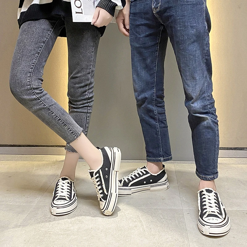 

2021 New Canvas Shoes Women Xia Chaohuo Retro Tortoise Sauce Thick Bottom Casual Fashion All-match Women's Shoes XM261