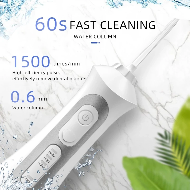 Портативный водный Флоссер SEAGO USB перезаряжаемый IPX7 стоматологический резервуар