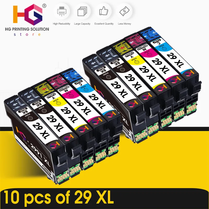 При заказе 1 10 штук совместимые картриджи T29XL T2991 29 XL замена для Epson XP235 XP245 XP247 XP255 XP257