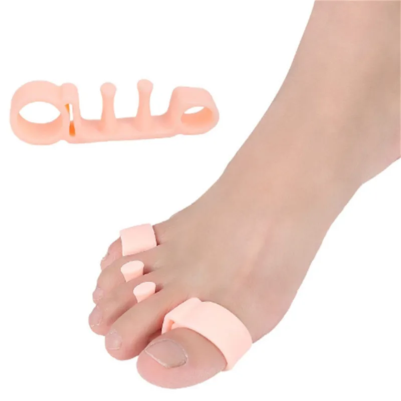 

1Pair five-hole Toe Correction Pad Toe Separator Hallux Valgus Bone Overlap Toe Correction Orthosis Separator Toe Pedicure