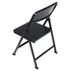 Масштаб 16, миниатюрная мебель для кукольного домика, складной стул для кукол, фигурка героя, золото