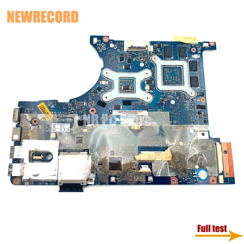 NEWRECORD P3MJ0 LA-7121P MBRFQ02002 для ноутбука Acer aspire 3830 т 3830TG Материнская плата GT540M GPU HM65 DDR3