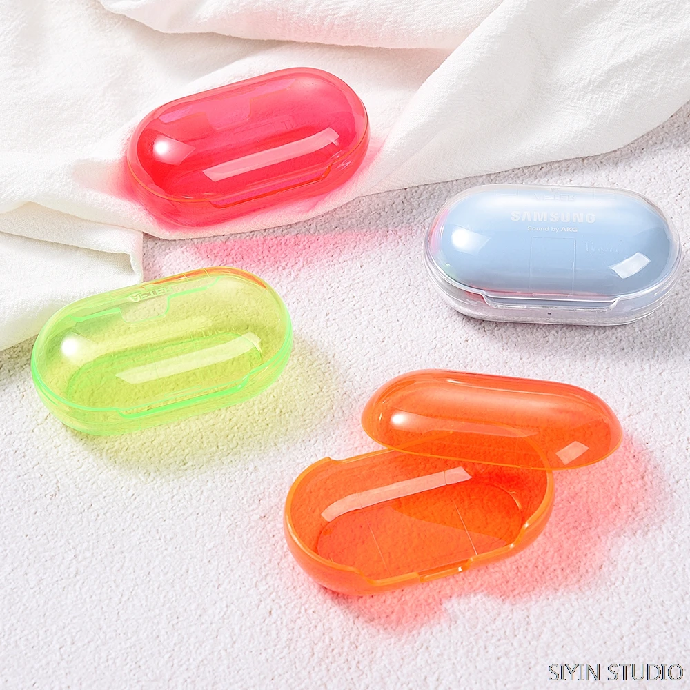 

Прозрачный жесткий чехол из поликарбоната для Samsung Galaxy Buds/ Buds Plus, защитный чехол для galaxy buds + Противоударная беспроводная гарнитура