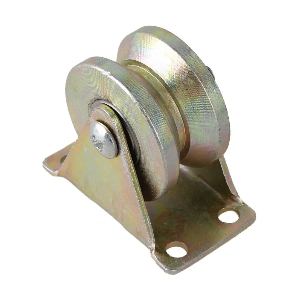 Диаметр 49 мм стальной подшипник 45 # V образный желобок|cart caster wheels|wheels forwheels wheel |