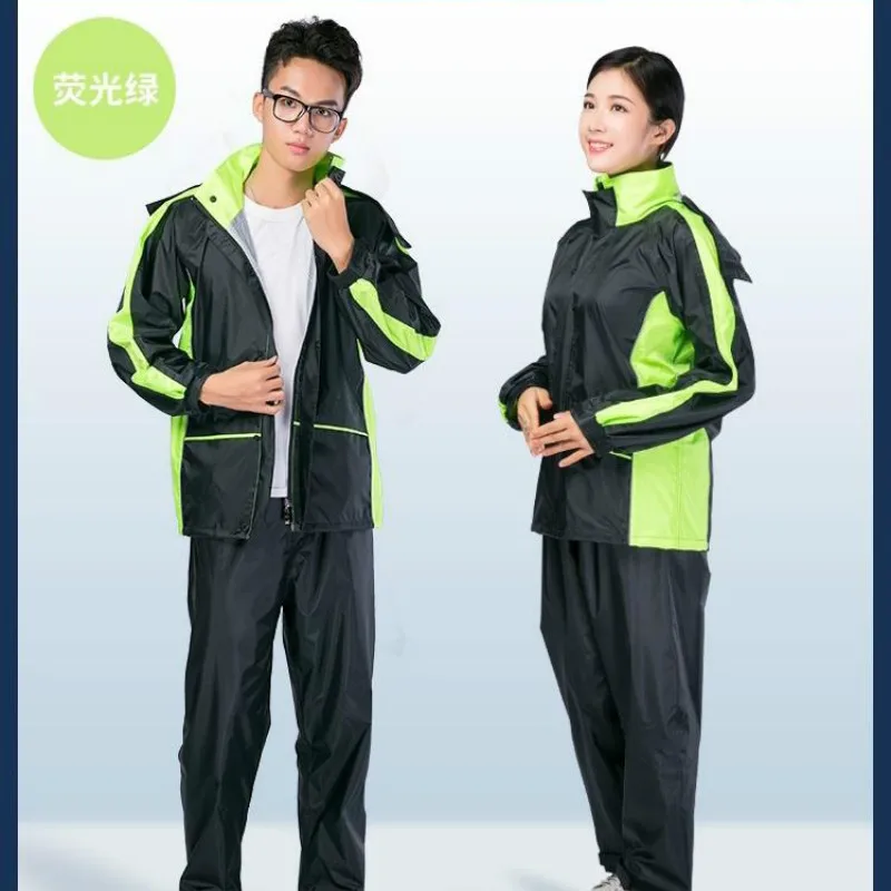 Женский плащ-дождевик в байкерском стиле водонепроницаемый черный плащ для