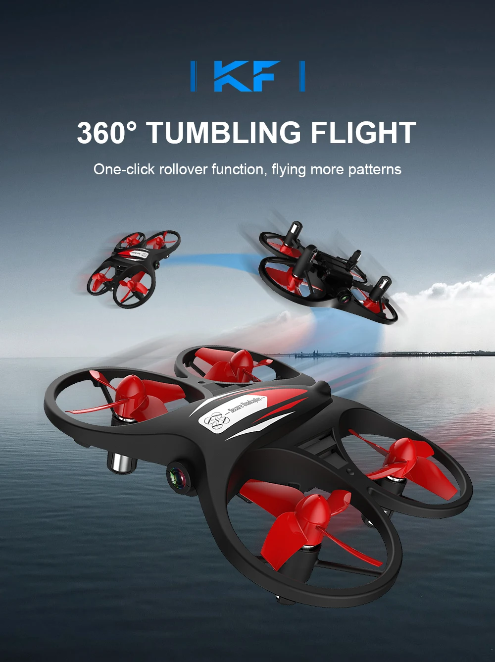 KF608 Mini Drone 720p HD With Camera Wifi Aerial Stabilized Altitude 3D Flip Headless Mode RC Quadcopter Profesional Drones Toy