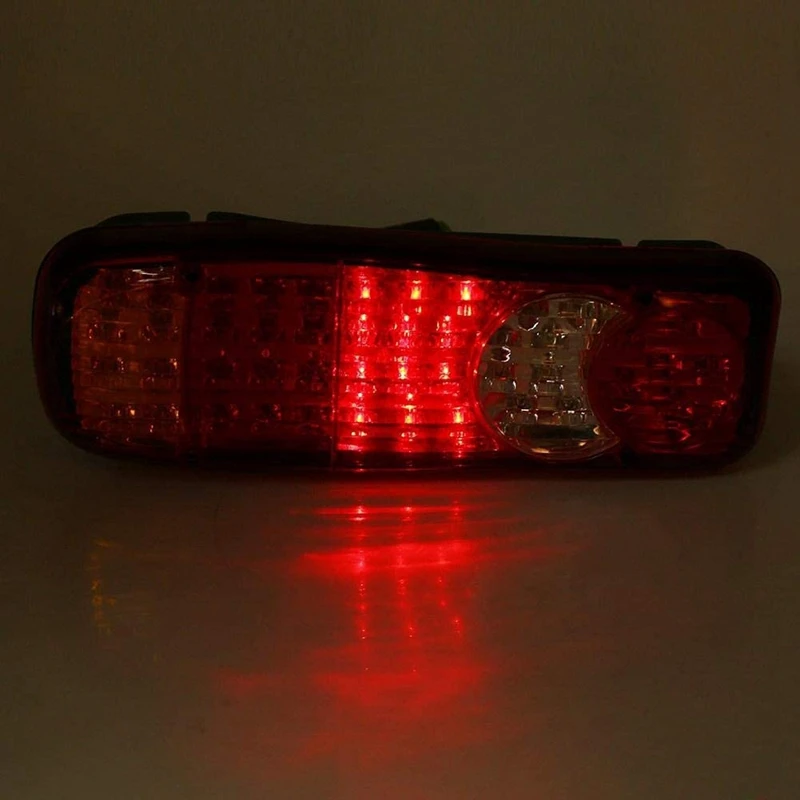 

46 LED Tail Lights Rear Brake Lamp Stop Light Turn Signal Light Reverse Indicator Lamp for Car Truck Trailers 24V