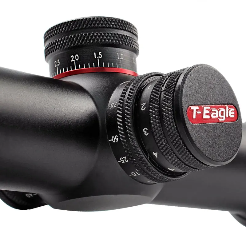 Охота TEAGLE 5 20X50 SFIR Riflescopes Светящееся Стекло вытравленная сетка сторона Parallax