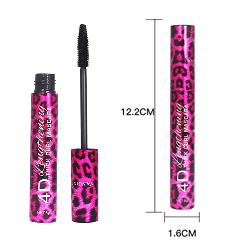 Тушь для ресниц 4d с шелковым волокном тушь длинной завивкой черная Водостойкая