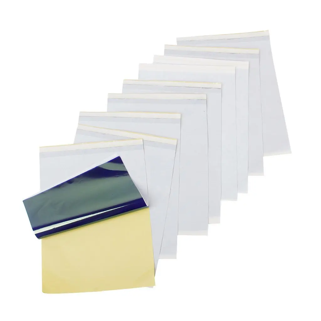 10 шт. трафарет для татуировок переводная бумага термотрафарет бумажный принтер