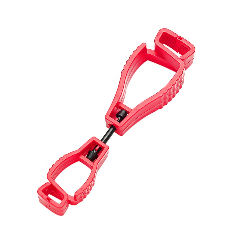 Зажим для перчаток держатель вешалка пластиковая защита рабочая зажим