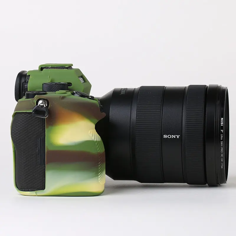 Силиконовая кожа брони чехол корпус протектор для sony A7 III/A7R III/A7M3 A7RM3/A9 ILCE-9/A7R IV A7RM4 камеры только