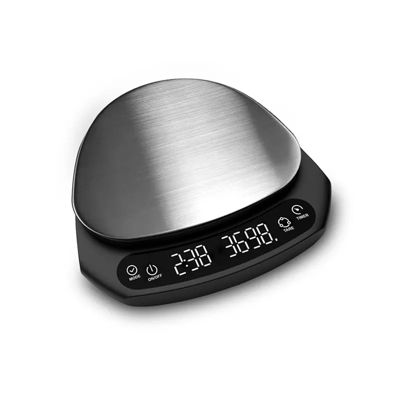 B&aacute;scula electr&oacute;nica con temporizador para asar caf&eacute;, balanza Digital para cocina, de concentraci&oacute;n, 0,1g-4