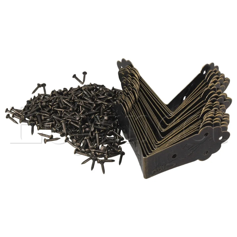 Винтажный уголок протектор Строительная фурнитура крышка края 110x26 мм набор из