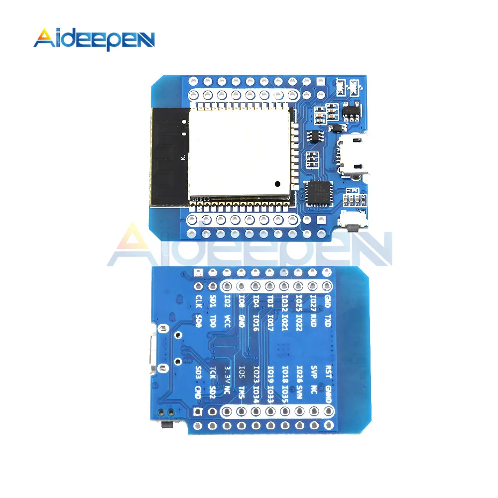 Макетная плата с контактами для Wemos MINI D1 ESP32 беспроводным WiFi + Bluetooth Mini Esp8266