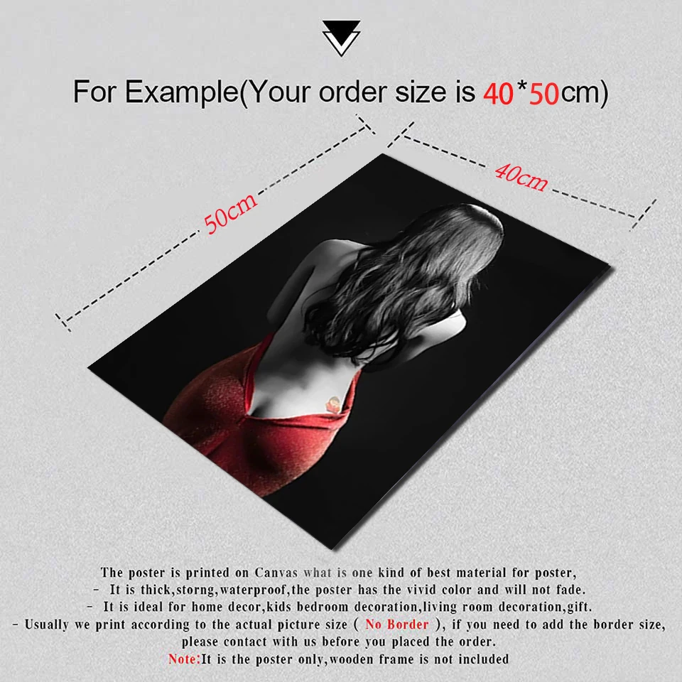 

Modern Sexy Half Nude Women Posters and Prints Wall Art Canvas Painting Pictures For Living Room Home Decor No Frame