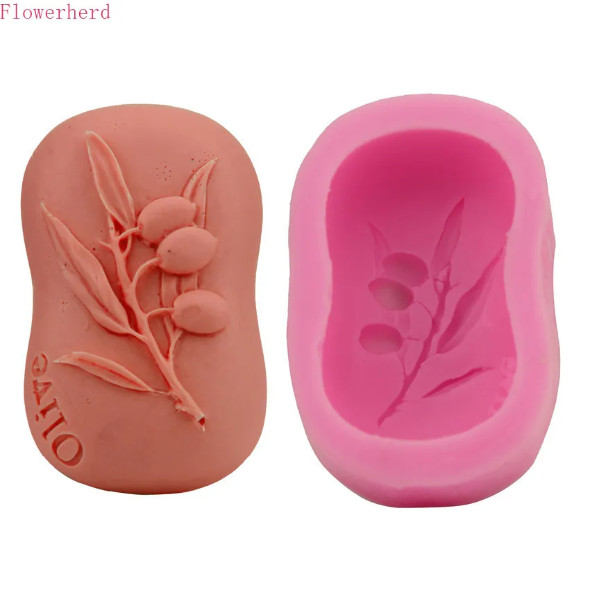 Силиконовая форма сделай сам для оливковых фруктов Листьев помадки торта