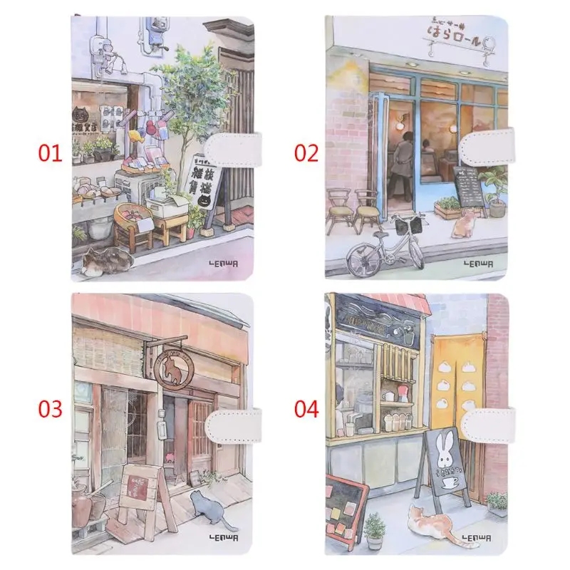 

Creative Stationery Sketchbook Blank Diary Journal Travelers Notepad Painting Drawing Graffiti A5 Notebook Gift