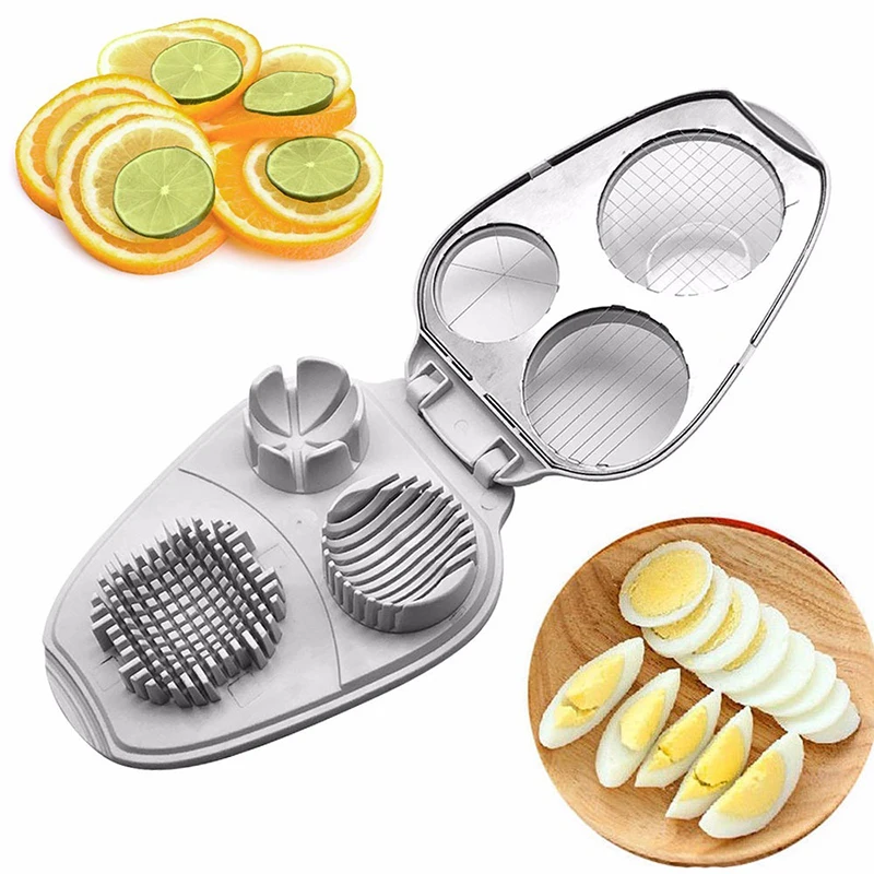 

3 In 1 Unusual Multi-function Egg Cooker Stainless Steel Multi-function Knife Wedge Knife Utility Tool Kitchen Tool