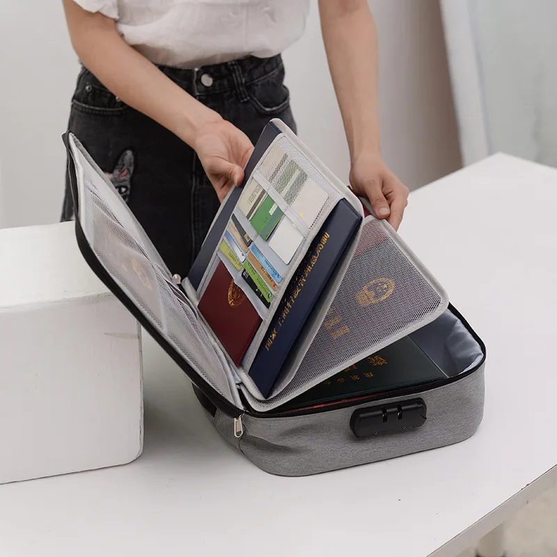 

Дорожная сумка Вместительная для мужчин, деловой водонепроницаемый органайзер для документов, документов, карт, аксессуары для дома