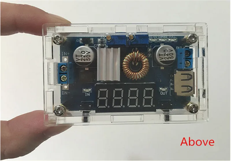 5А постоянное напряжение постоянного тока Adjustable Регулируемый понижающий напряжение регулятор напряжения привод литиевая батарея Зарядка