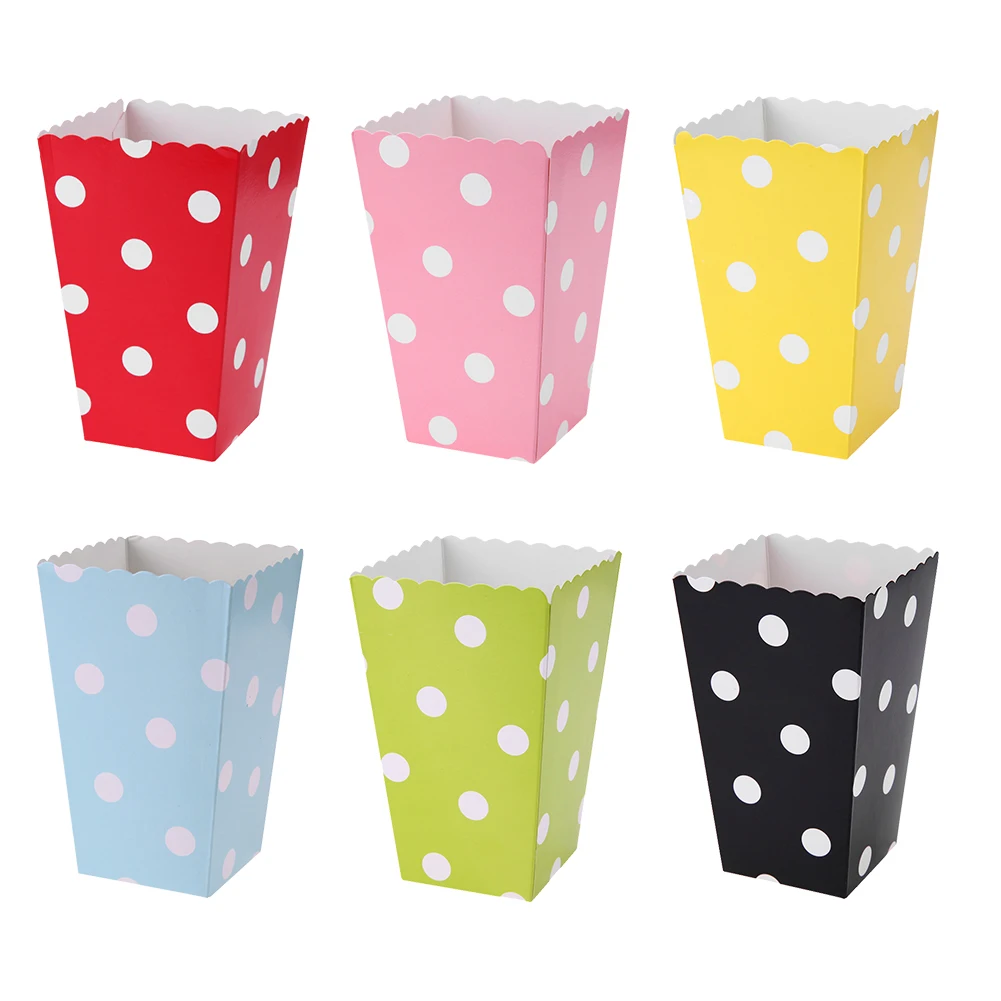 12 шт. Блестящий металлический узор складные одноразовые украшенное волнистыми