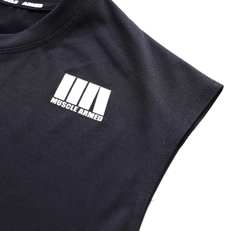 Майка мужская сетчатая для фитнеса джоггеры дышащие топы без рукавов модная