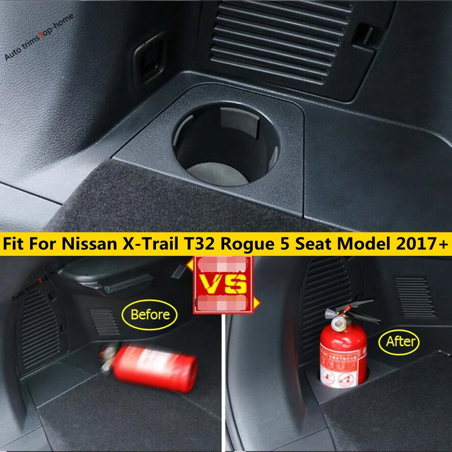 Держатель стакана для огнетушителя Yimaautotrims пластиковый чехол Nissan X Trail T32 Rogue 5