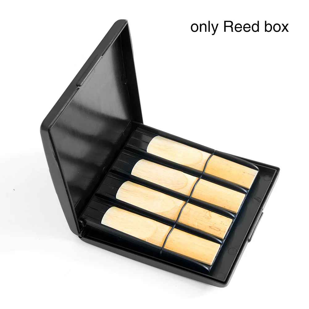 

Anti Lost Portable Thin Card Slot Non Deformation ABS Practical Saxophone Reed Box Protective Waterproof Buckled Durable Storage