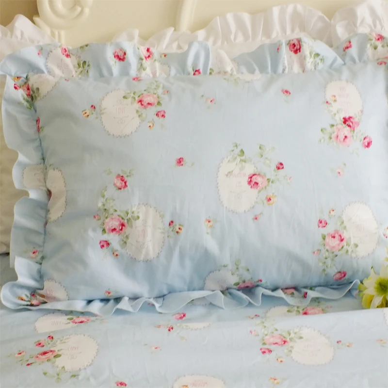 2 шт. наволочки в Корейском стиле с изображением розовых роз элегантные винтажные