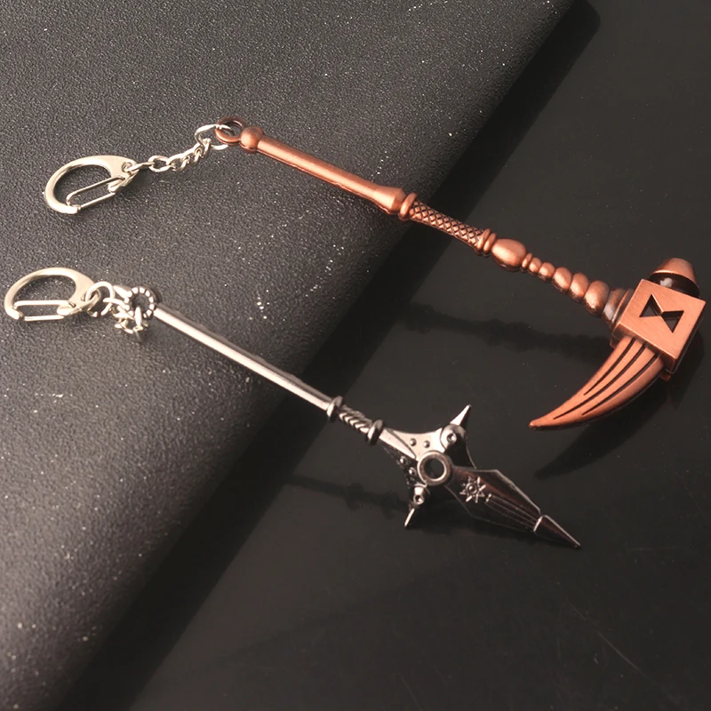 

The Seven Deadly Sins King's Chastiefol Lance Keychain Nanatsu no Taizai Weapon Model Key Chain for Men Cosplay Jewelry Gift