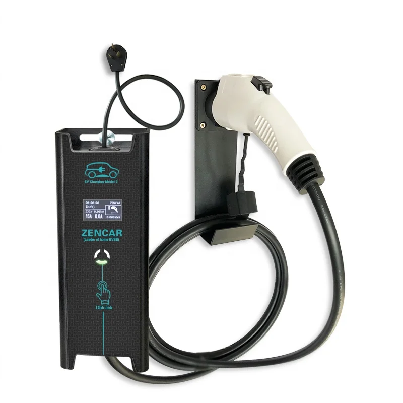 

Schuko plug with Temp sensor j1772 level 2 charger portable ev charging