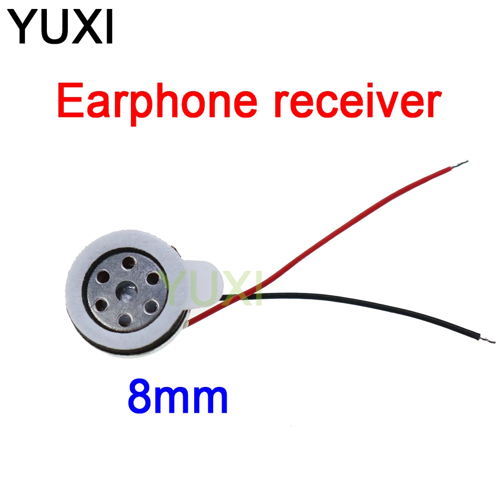 

YUXI 1pcs TWS In-ear 8mm Headphone Speaker 3rd Generation Unit Full Range Headset Driver Repair Earphone