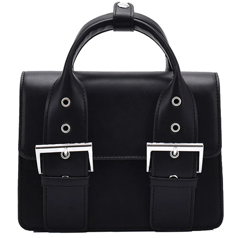 

Elegant Female Square Tote bag 2020 Fashion New High quality PU Leather Women's Designer Handbag Vintage Shoulder Messenger Bag