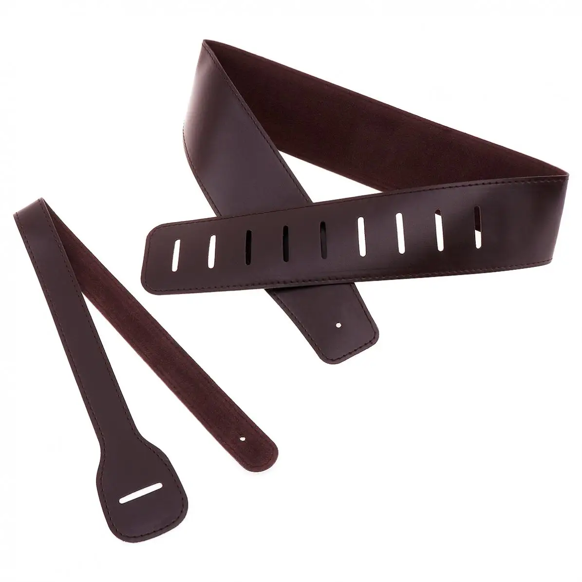 

Adjustable Guitar Strap PU Leather 110 -130cm Length 2 Colors Optional Guitar Strap