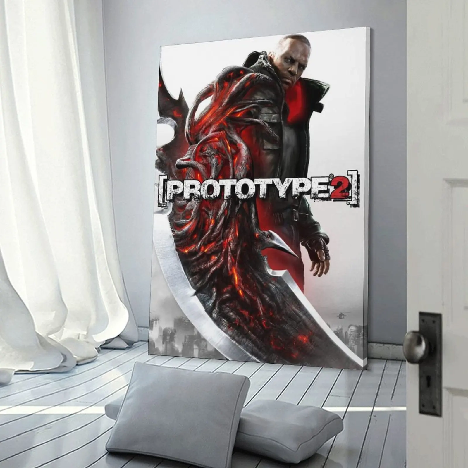 Прототип 2 экшн-видеоигра плакат декоративной живописи холст настенное