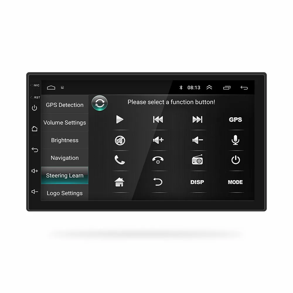 7 дюймов Android 8.1Car Bluetooth MP5 плеер стерео радио gps навигации с разъемом подачи