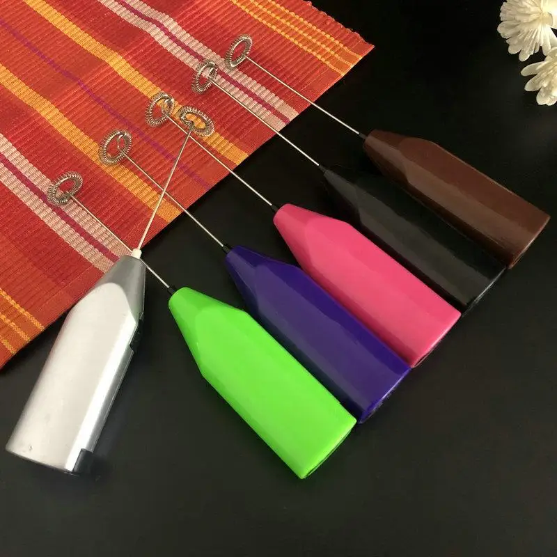 Пенообразователь для молока ручной латте венчик миксер напитков кофе