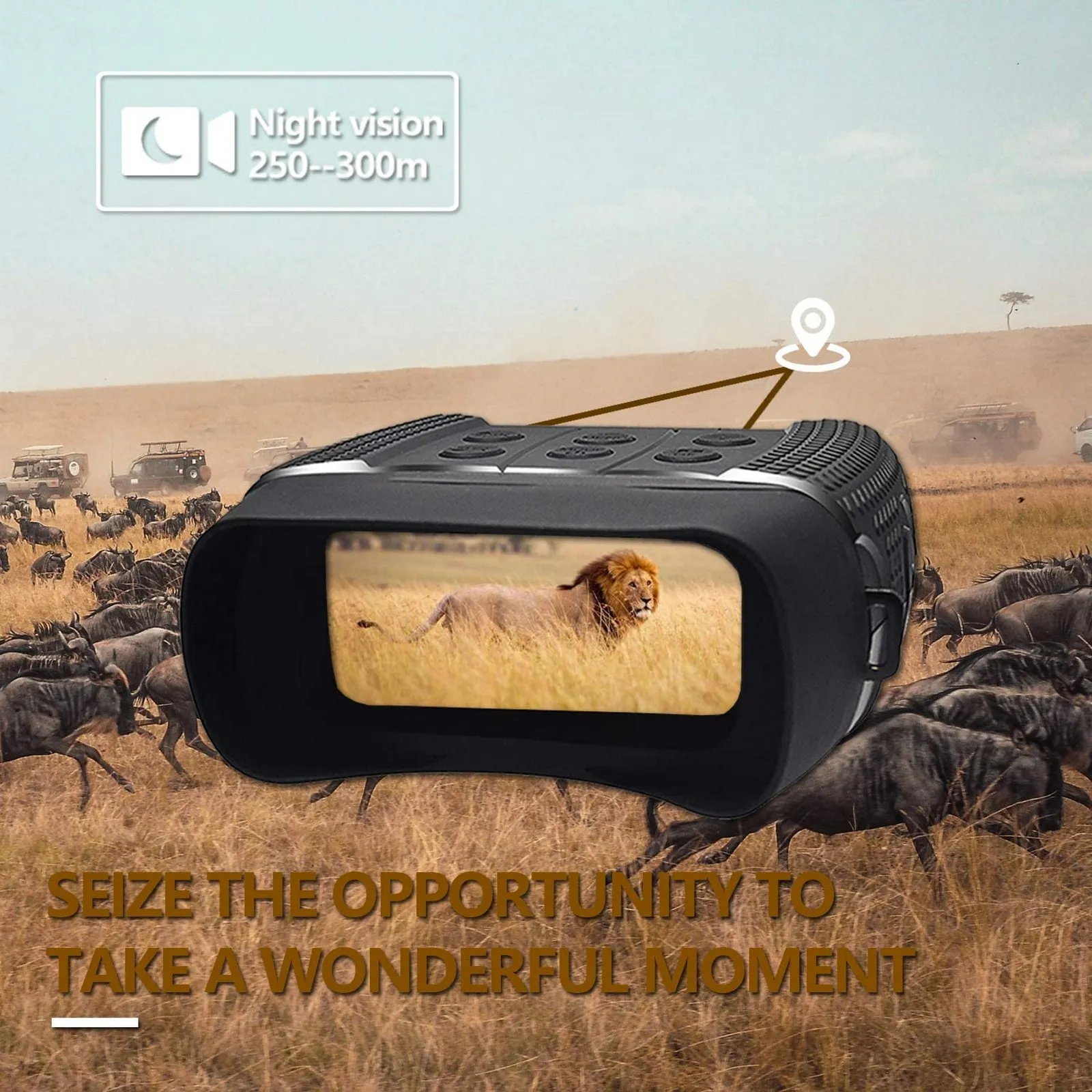 

Night Vision Digital Infrared HD Photos 960P Video 2.31 Inches TFT LCD Waterproof for Wildlife Watching Hunting Reconnaissance