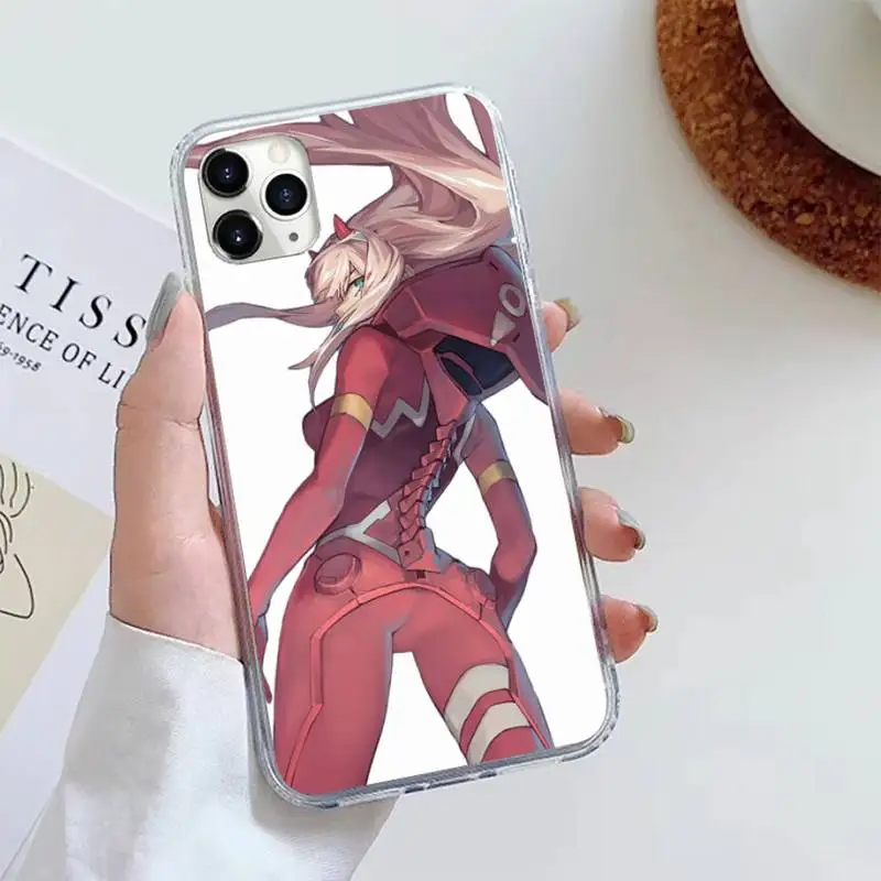 

DARLING in the FRANXX ZERO TWO Phone Case For iphone 12 5 5s 5c se 6 6s 7 8 plus x xs xr 11 pro max mini