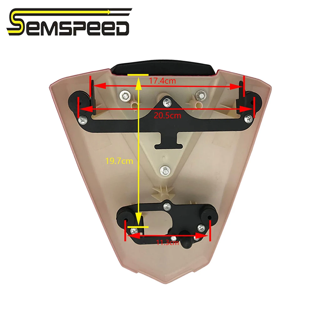 SEMSPEED R3 R25 MT03 обтекатель хвостового сечения сиденья капота Крышка пассажирского