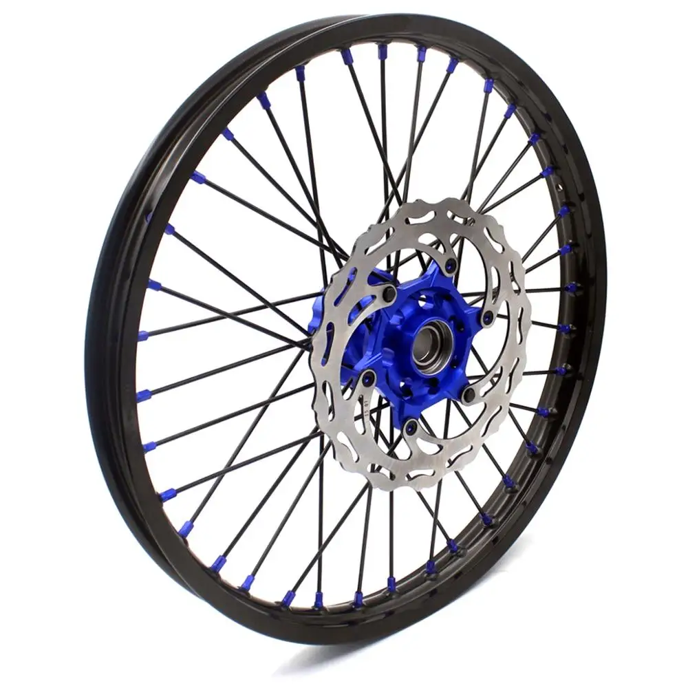 Мотоциклетный комплект KKE 21/18 Enduro Wheels для KTM EXC EXCF SX SXF 125 150 200 250 300 350 450 500 2003-2021 синяя