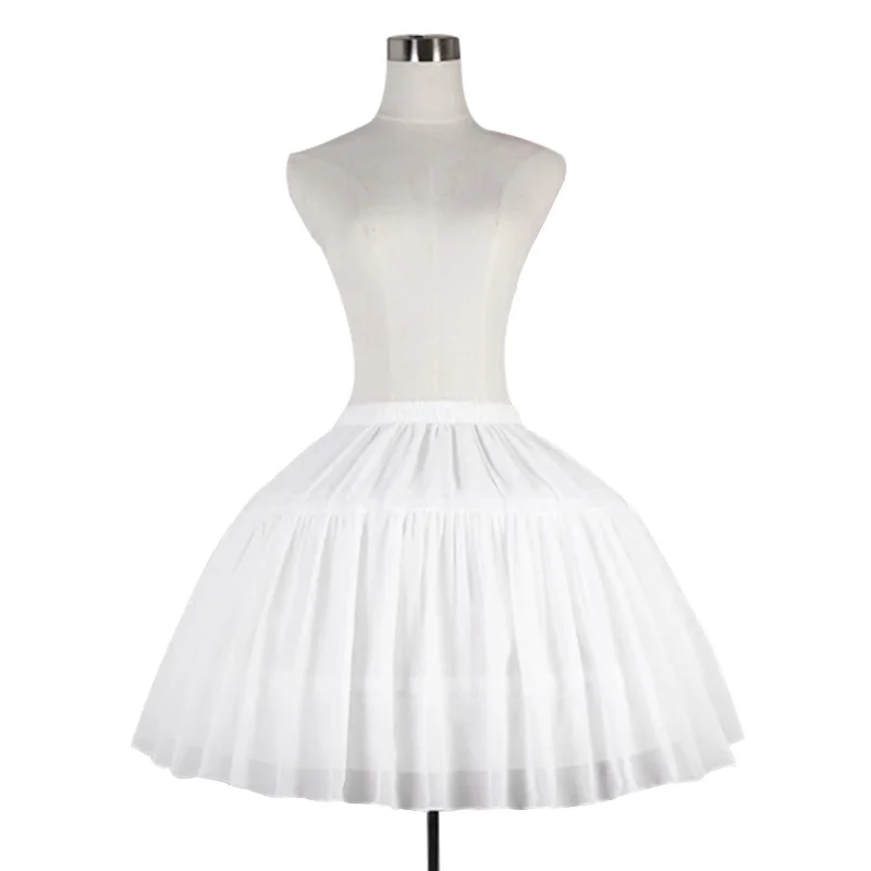 Регулируемая линия бальное платье кринолин нижняя юбка косплей короткая женская