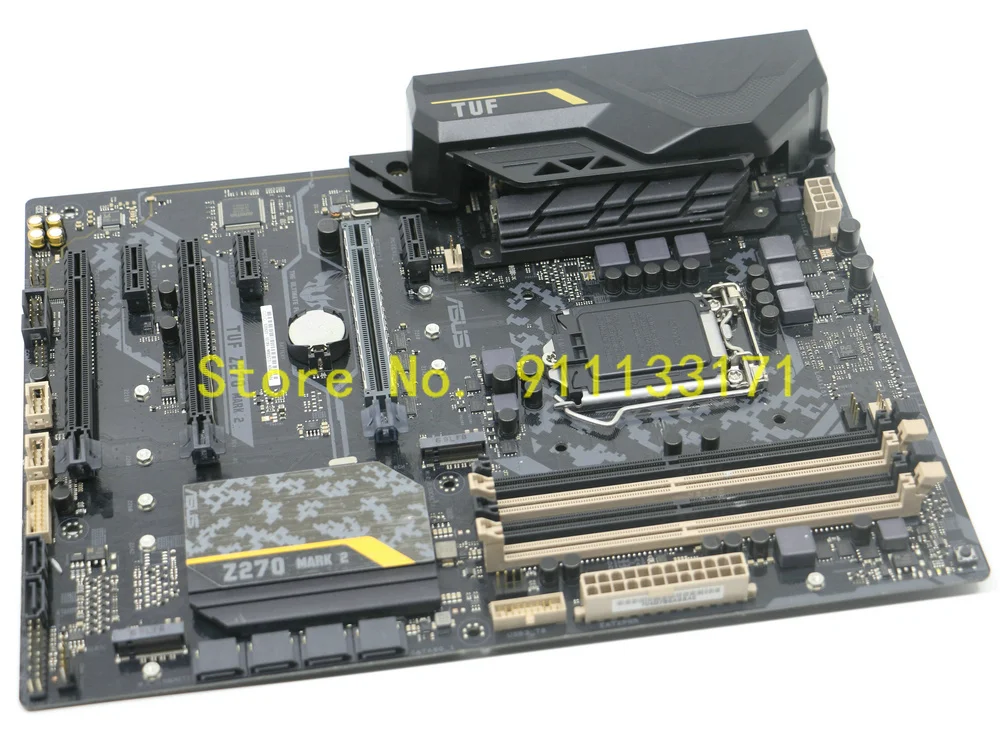 Для ASUS TUF Z270 MARK 2 рабочего Материнская плата разъем LGA 1151 DDR4 64 Гб PCI E3.0 M.2 Intel