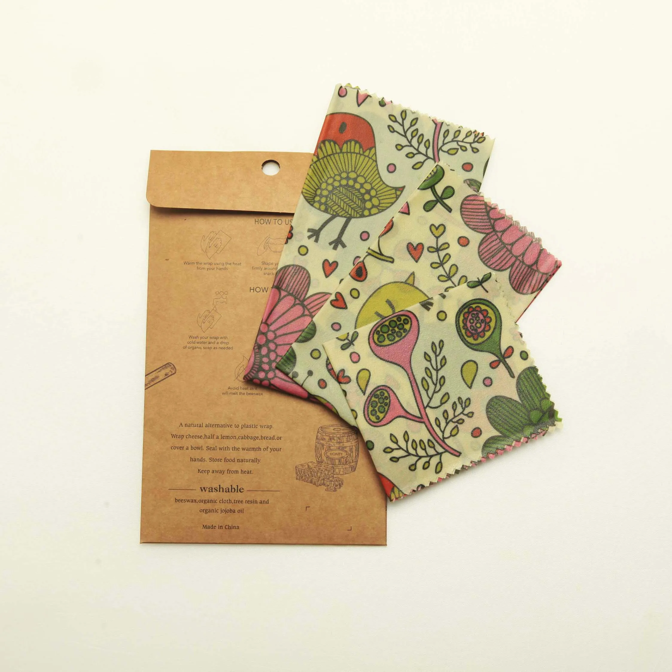 Пищевая упаковка для пчелиного воска многоразовая пищевая органических