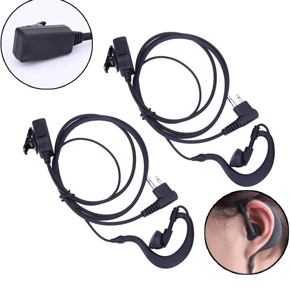 2 шт. контактный микрофон PTT наушник гарнитура для Motorola CB радио CP88 CP040 CP100 XTN XV AX